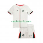 Camisolas de futebol Chelsea Criança Equipamento Alternativa 2025/26 Manga Curta